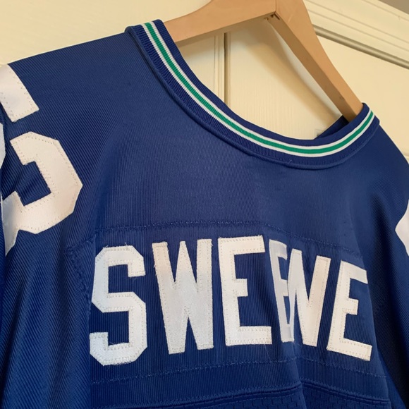 Seattle Seahawks Vintage Jim Sweeney 1990s #53 Jersey - Picture 10 of 14
